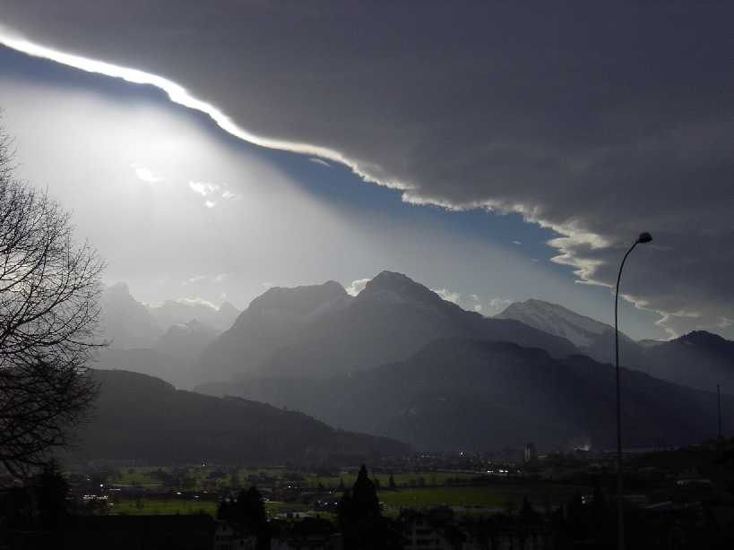 Foehn in Schwyz